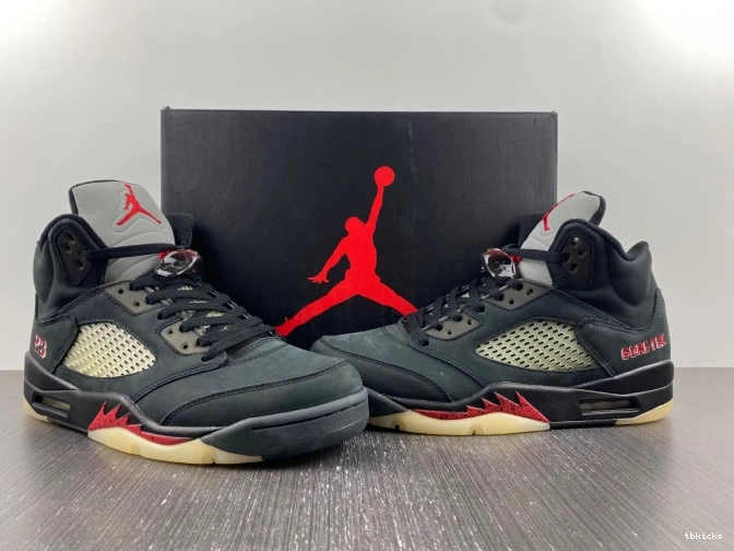 Cheap TBK Gore-Tex Air Off Jordan 5 DR0092-001 Noir 0726